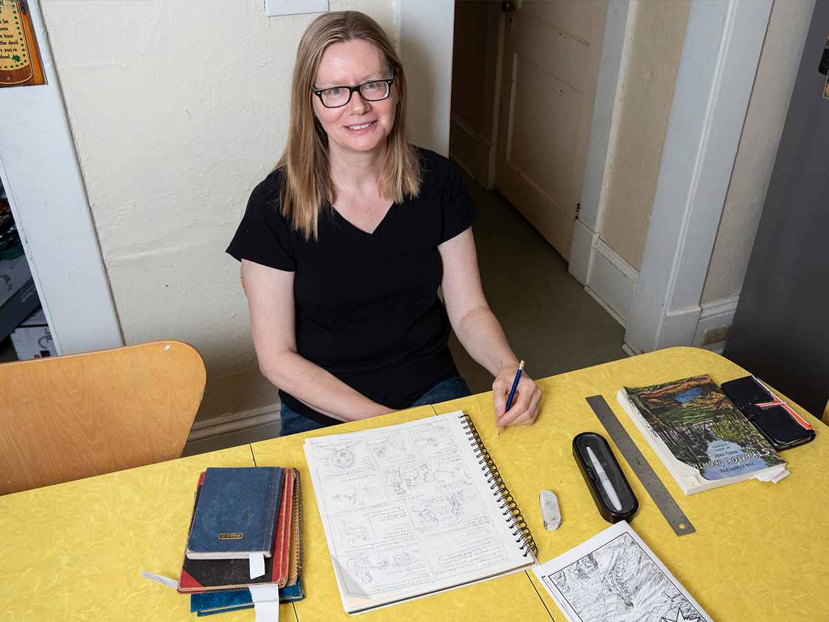 The “Total Sincerity” of Durham Comic Artist Jenny Zervakis