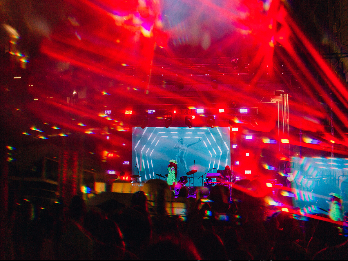 A 2022 Hopscotch performance. Photo by Brett Villena.