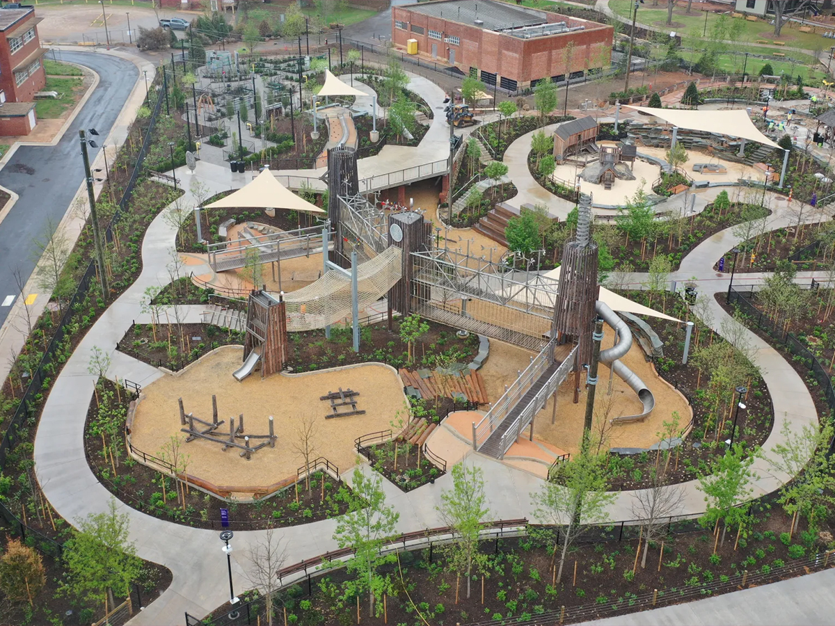 “An In-Town Vacation Experience”: Talking with the Designers of Dix Park’s Gipson Play Plaza