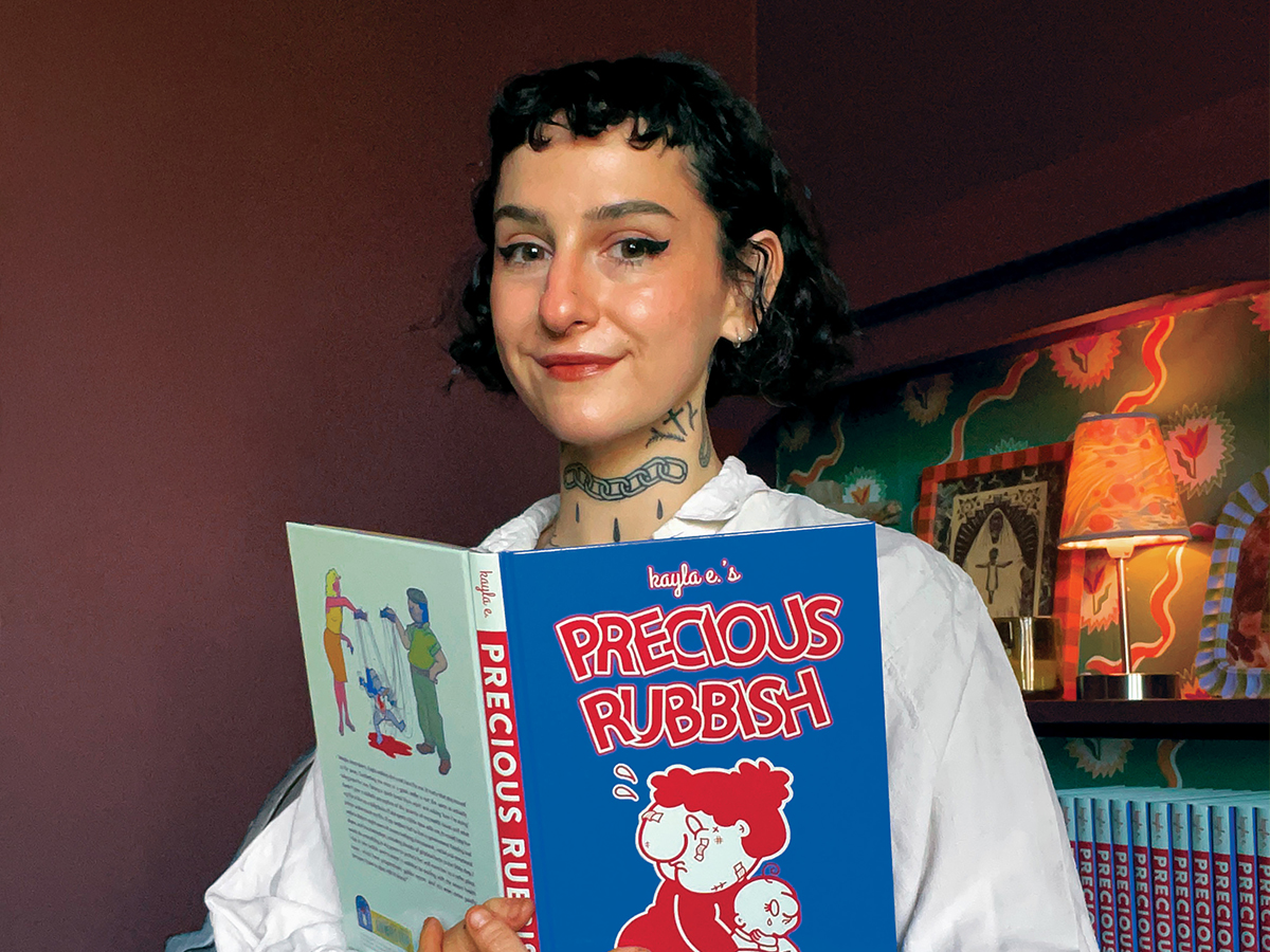 Kayla E. Thought Her Comics Were Too Private to Publish. With “Precious Rubbish,” She’s Now Created a National Hit.