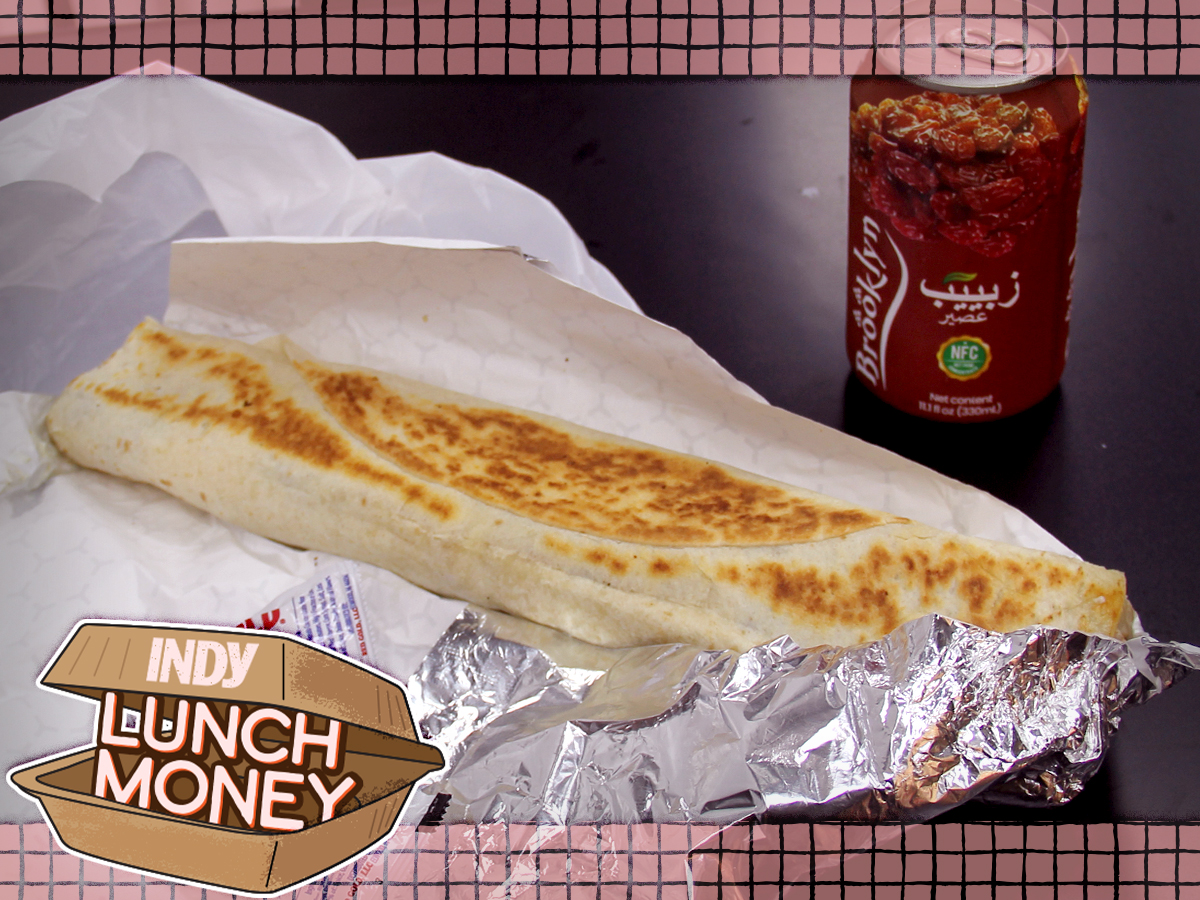 Lunch Money: Chicken Shawarma and A Raisin Drink at Global Suq