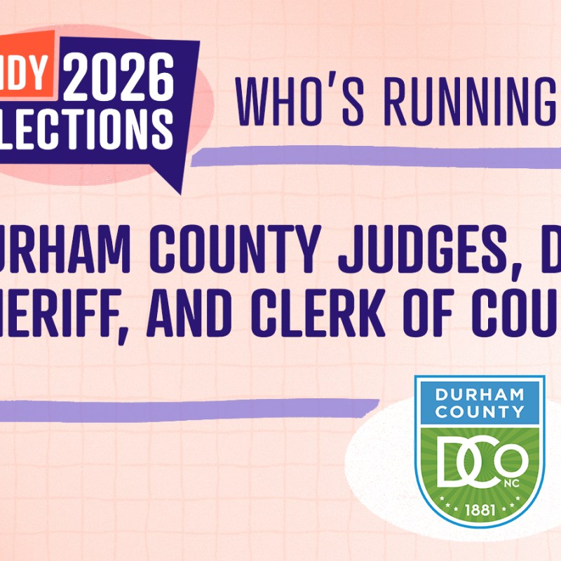 Who’s Running: Durham County DA, Sheriff, and Judiciary