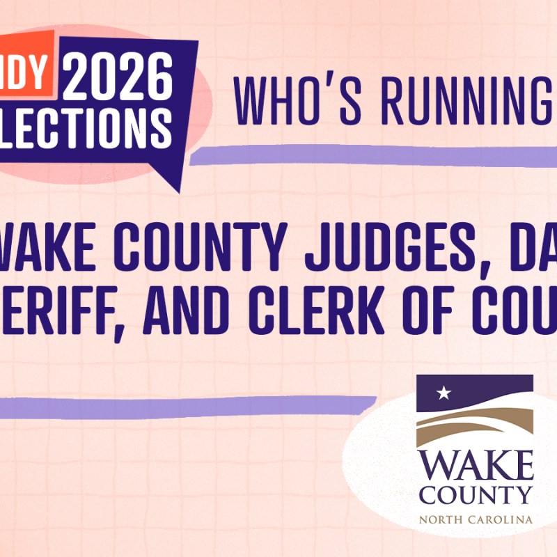 Who’s Running: Wake County DA, Sheriff, and Judiciary