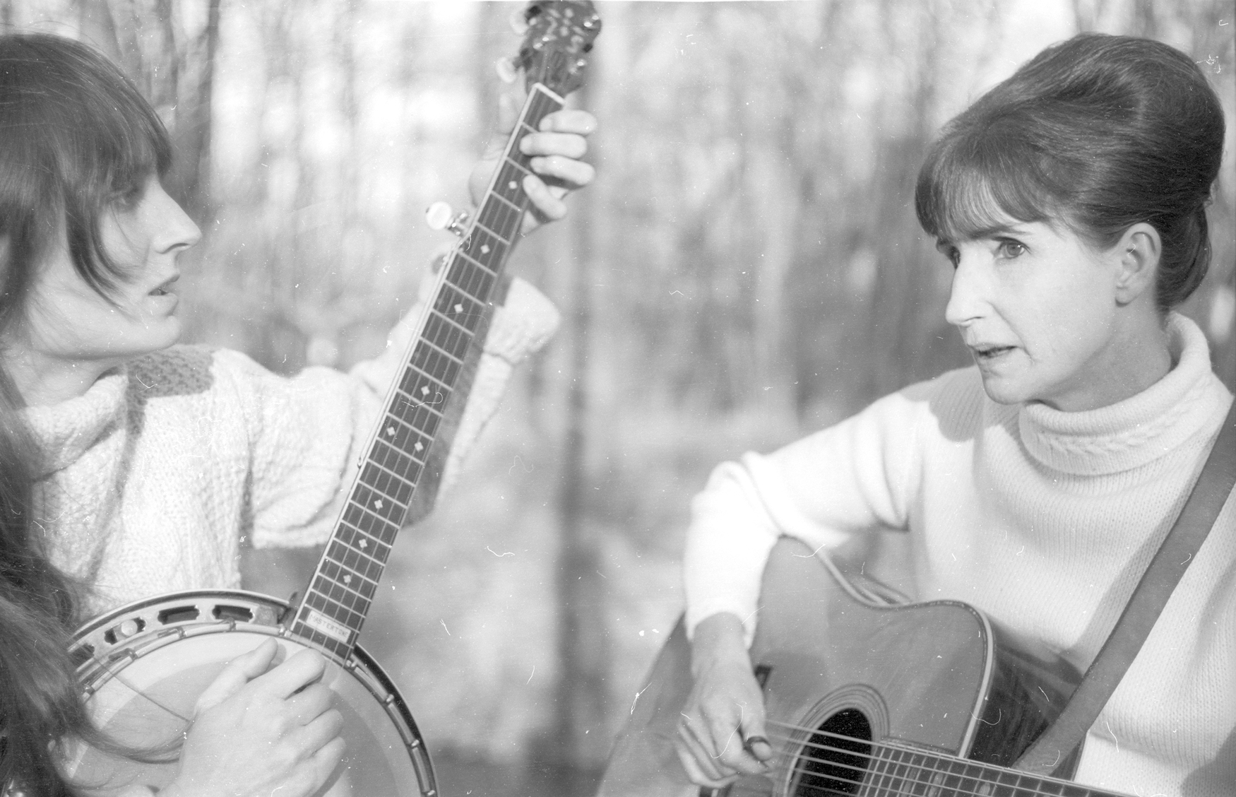 Promo photos of Hazel and me by Betsy Siggins, a dear friend, Washington, DC, 1969. Courtesy Alice Gerrard. 