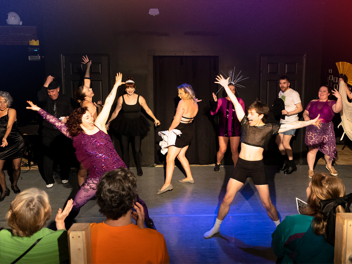 2022 RECITAL performers take the stage. Photo courtesy of Bull City Photography.