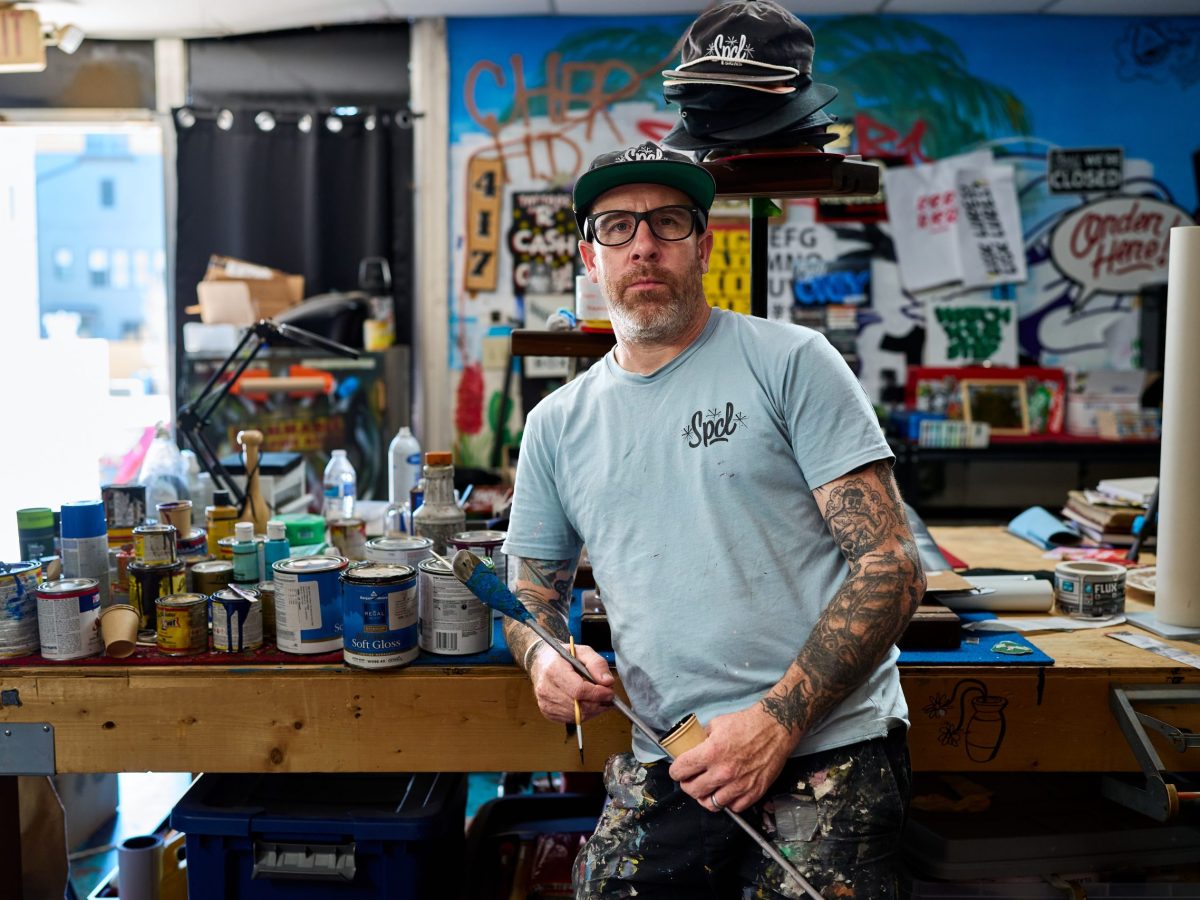 Traditional Sign Painter Joseph Giampino’s Elements of Style