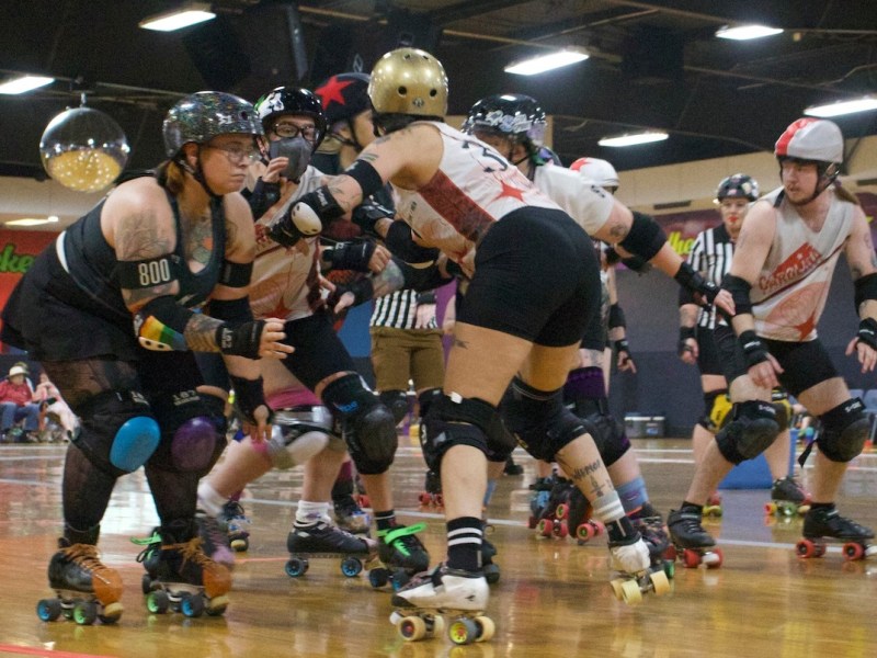 In Carolina Roller Derby, Jammers and Blockers Score Friendship As Well As Points