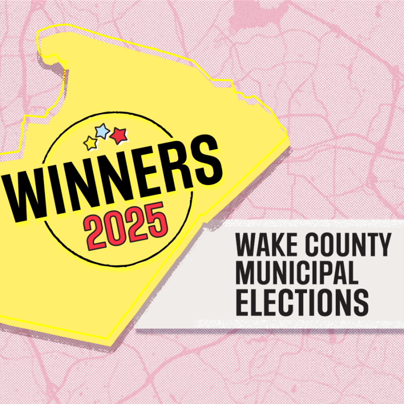 A Bad Night for Incumbent Mayors, but a Good Night for Democrats, in Municipal Elections Across Wake County