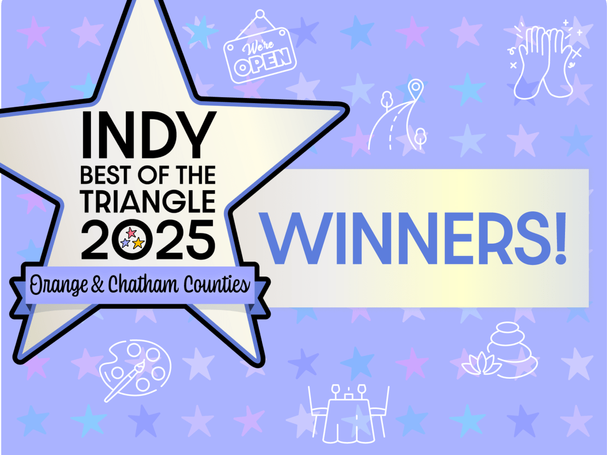 INDY’s Best of the Triangle 2025: Orange and Chatham County Winners