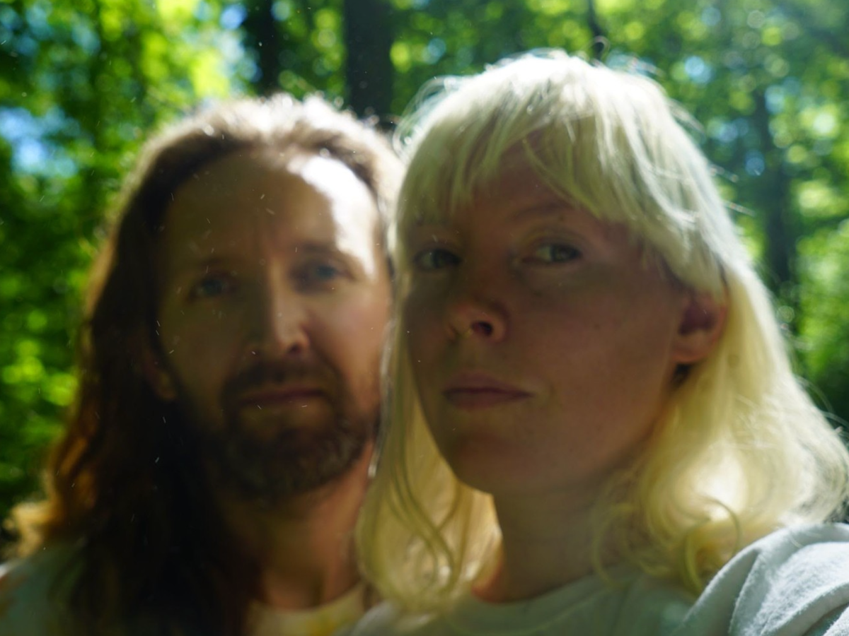 Photo of Nick Sanborn and Amelia Meath of Sylvan Esso.